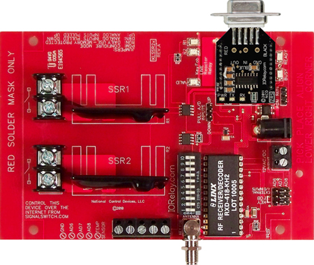 Keyfob Controlled Reactor Relay Controller