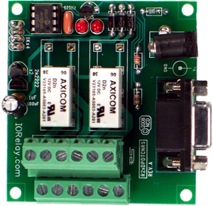 R21DPDTCNRS RS232 Relay Controller