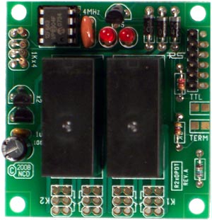 R25DPDT RS232 Relay Controller
