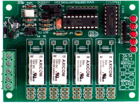 R41DPDT RS232 Relay Controller