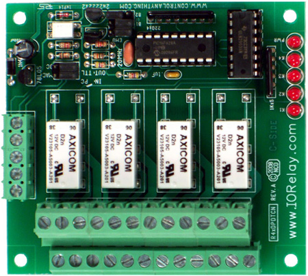 R41DPDTCN RS232 Relay Controller