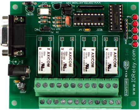 R41DPDTCNRS RS232 Relay Controller