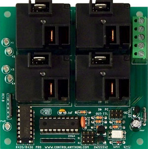 R430 RS232 Relay Controller