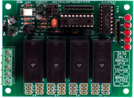 R45DPDT RS232 Relay Controller