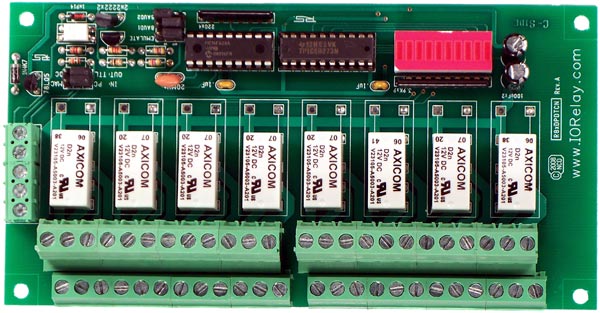R81DPDTCN RS232 Relay Controller