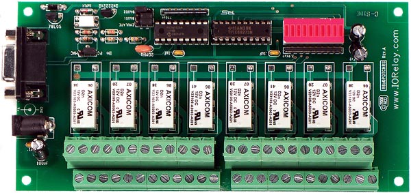 R81DPDTCNRS RS232 Relay Controller