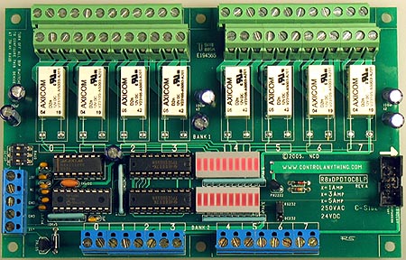 RS232 Relay Controller