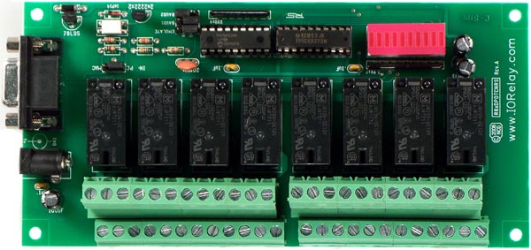R83DPDTCNRS RS232 Relay Controller