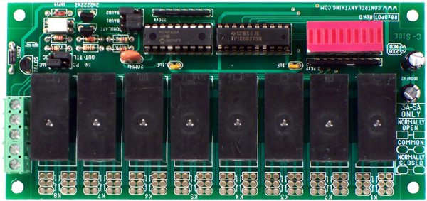 R85DPDT RS232 Relay Controller