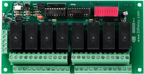 R85DPDTCN RS232 Relay Controller