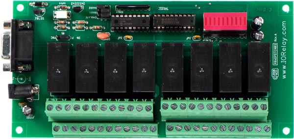 R85DPDTCNRS RS232 Relay Controller