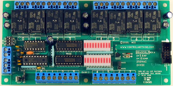 RS232 Relay Controller