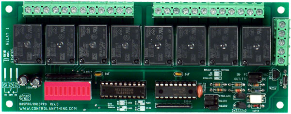 R85PRO RS232 Relay Controller