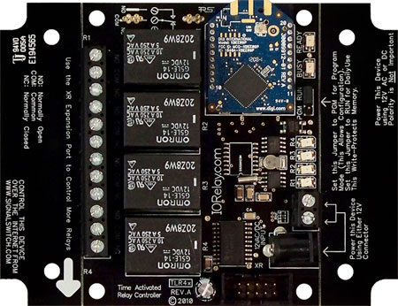 Long Range Wireless Time Activated Relay