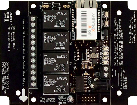 Ethernet Time Activated Relay