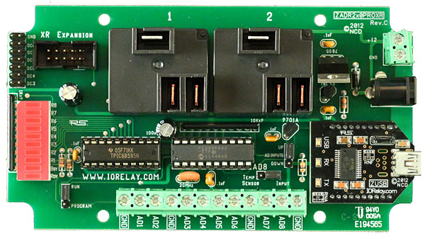 ZADR220PROXR_USB RS232 Relay Controller