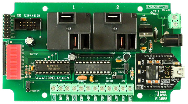 ZADR230PROXR_USB RS232 Relay Controller