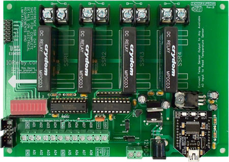 ZADSSR4XPROXR_USB_MIX USB Relay Controller
