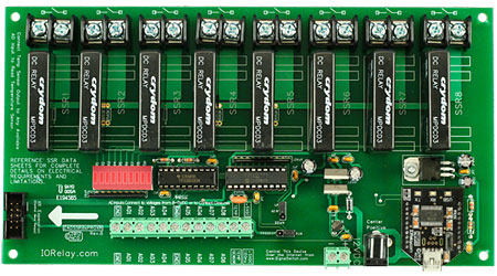 ZADSSR8XPROXR_USB USB Relay Controller