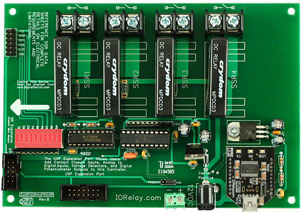 ZUXPSSR4XPROXR_USB USB Relay Controller