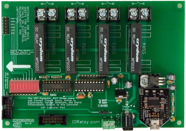 ZUXPSSR4XPROXR_USB_MIX USB Relay Controller
