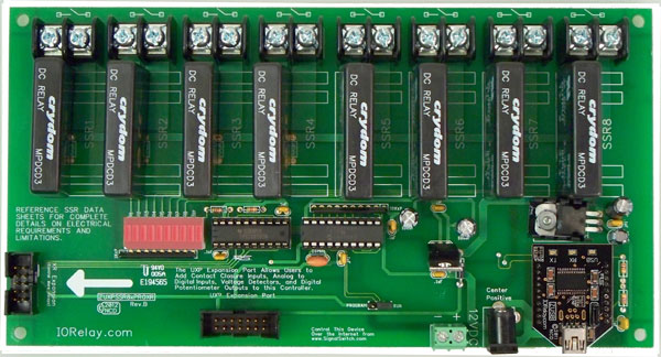 ZUXPSSR8XPROXR_USB_MIX USB Relay Controller
