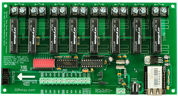 Web Relay Relay with a Web Browser Interface