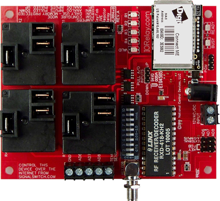 Keyfob Controlled Reactor Relay Controller