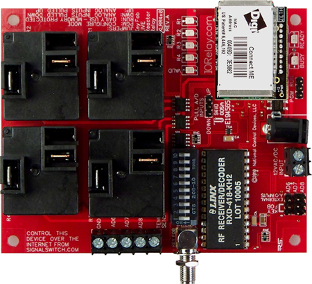 Keyfob Controlled Reactor Relay Controller
