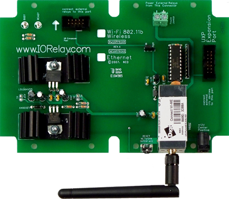 Wi-Fi 802.11b Relay Controller + UXP Interface Board NEUXPPROXR