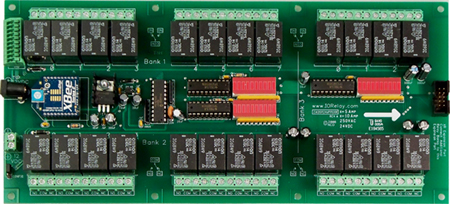 ZB ZigBee Networking Relay Controller