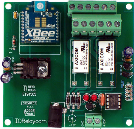 ZB ZigBee Networking Relay Controller