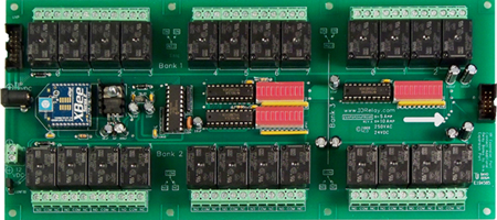 ZB ZigBee Networking Relay Controller