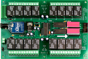 16 Channel IEEE802.15.4 Relay Board