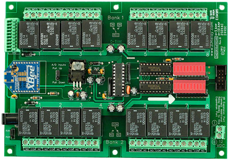 ZB ZigBee Networking Relay Controller
