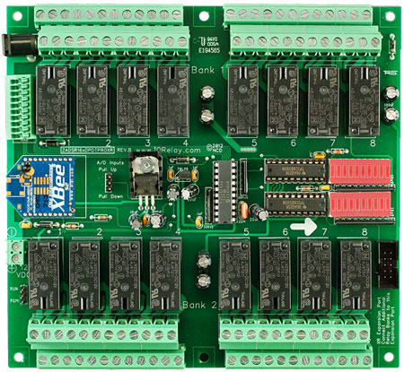 ZB ZigBee Networking Relay Controller