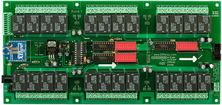 ZB ZigBee Networking Relay Controller